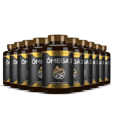 Imagem de Ômega 3 Óleo De Peixe Premium Hf Suplementos 180 Caps com 10-Unissex