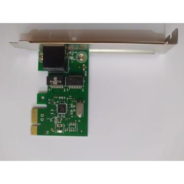 Imagem de Placa de Rede PCI Express, Gigabit Ethernet 10/100/1000Mbps, Adaptador LAN