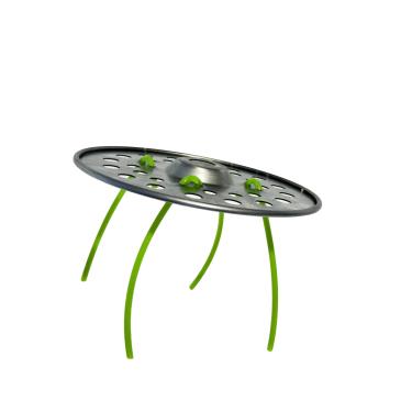 Imagem de UFO TRINCIA - Acessório de comedor de ervas daninhas 2 em 1 - Acessório universal para aparador - Cabeça de comedor de ervas daninhas - Acessório de cortador de escova - Cabeça de cortador de escova