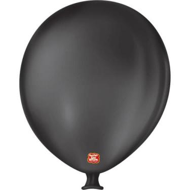 Imagem de Balão Gigante Liso Preto para Decoração com Efeito de Impacto - Sao Ro