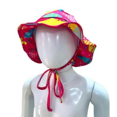 Imagem de Chapéu Infantil Proteção Solar Uv 50+ Praia C/ Forro Interno - Jagar, 