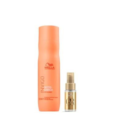 Imagem de KIT WELLA PRO INVIGO ENRICH SH 250 ML + OIL 30 ML