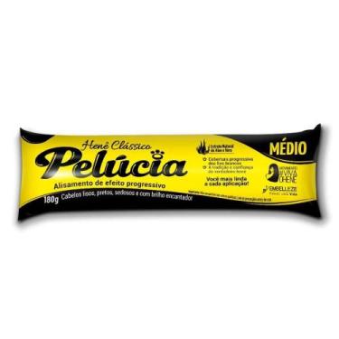 Imagem de Alisante em Creme Henê Pelúcia Médio 180g - Henne Pelucia