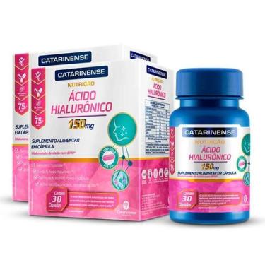Imagem de Kit 2 Ácido Hialurônico Catarinense 30 Cápsulas