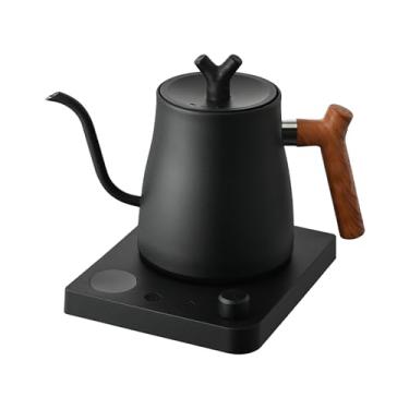 Imagem de Chaleira Elétrica Bico de Ganso, Chaleira Bico de Ganso, Interior em Aço Inoxidável, 1L, Visor LCD, Temperatura Ajustável, Desligamento Automático, Café, Chá, em Casa, em Viagem