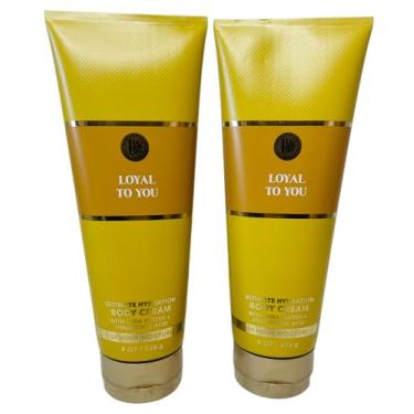 Imagem de Bath & Body Works Loyal To You Creme corporal hidratante definitivo, 236 ml, pacote com 2