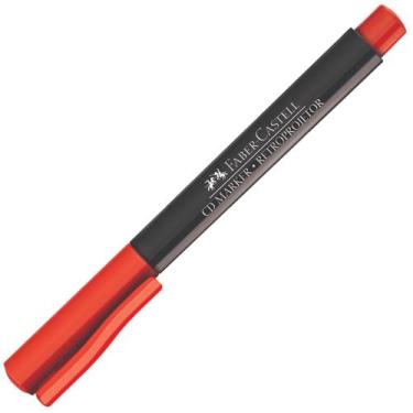 Imagem de Marcador CD Retroprojetor 1.0 Vermelho - Faber-Castell