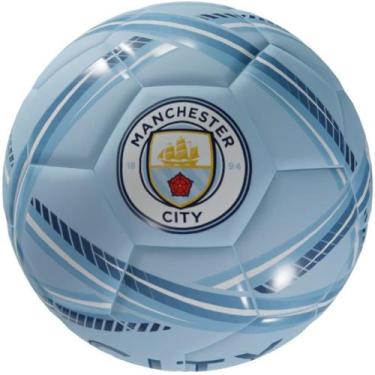 Imagem de Bola de Futebol de Campo Manchester CITY Mundial N5 Azul - Sportcom