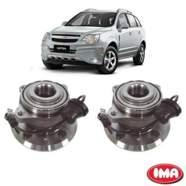 Imagem de Par Cubo Da Roda Traseira Com Rolamento - Captiva 2008 A 2011 - Al-519
