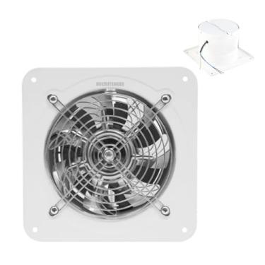 Imagem de 8 polegadas cozinha montada na parede e banheiro faixa exaustor exaustor, poderosa ferramenta de ventilação, fácil de instalar, fluxo de ar rápido para cozinha, banheiro, quarto