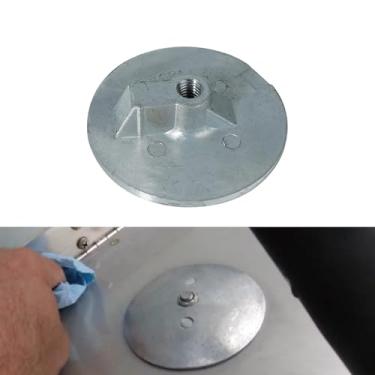 Imagem de Tonvesda Ânodo de zinco com aba de acabamento de motor de barco 76214-5 para Mercury 150-200HP