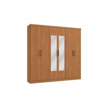 Imagem de Guarda-roupa 6 Portas 3 Gavetas Kappesberg New Canela J559cn Canela