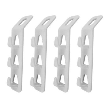 Imagem de Kit 4 Ganchos Para Cabide Economize Espaço - YAAY