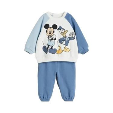 Imagem de Conjunto Moletom Minnie para Meninas - Primavera/Outono - Calças e Blu