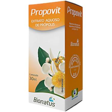 Imagem de Bionatus, Propovit, Extrato de própolis aquoso, Sem álcool, Conta-gotas, 30ml, Laranja