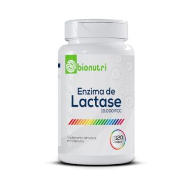 Imagem de Enzima Lactase Premium 10.000 Fcc 120 Cápsulas Intolerância Lactose Bionutri