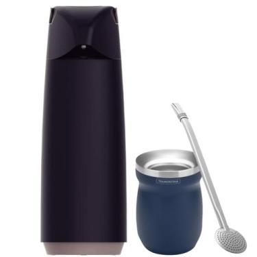 Imagem de Kit Chimarrão Tramontina Tererê com Garrafa Térmica 1,8 Litros, Cuia A