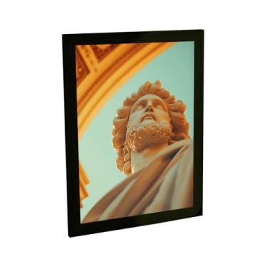 Imagem de Quadro Decorativo Estatua Marco Aurélio Estoicismo Filosofia Decoração Poster Quarto Sala