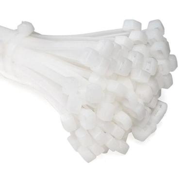 Imagem de Abraçadeira Nylon Enforca Gato 7,6X400Mm Branco Com 500 Un