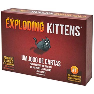 Imagem de Galápagos, Exploding Kittens, Jogo de Cartas para Amigos, 2-5 jogadores, 15 minutos por partida