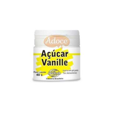 Imagem de Açúcar vanille 40g arcolor - ARCÓLOR