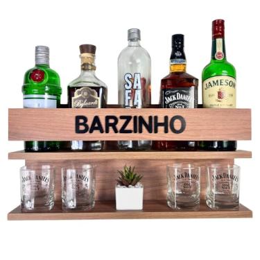 Imagem de Barzinho de Parede - Barzinho - 60x26 Nova Imbuia