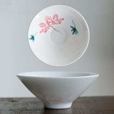 Imagem de Copo de chá estilo 50 ml Sakura em relevo à mão copos de saquê de cerâmica retrô copo mestre copos de coquetel doméstico