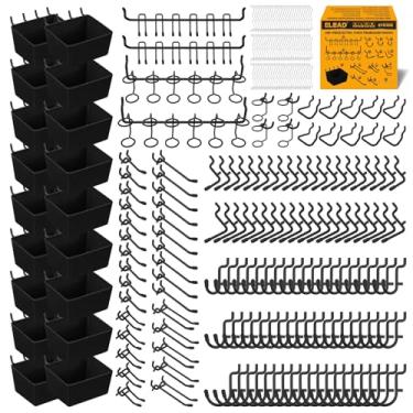 Imagem de Kit organizador de acessórios para quadro de pegboard extragrosso 286 peças