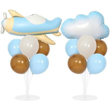 Imagem de Kit de suporte de balões para decorações de festa para chá de bebê de 