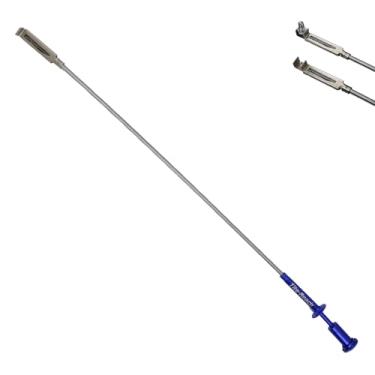 Imagem de TITE-REACH Braçadeira de extensão Flash-Flex, ferramenta de mini torno flexível sem memória de 61 cm, suporte de porca e parafuso com eixo flexível de mola, braçadeira de recuperação de espaço