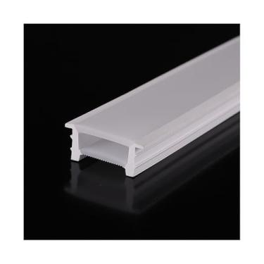 Imagem de 3 Meter Cuttable LED Neon Silicone Channel for Strip Lights - Durable, Even Lighting, 120° Beam Angle, Easy Installation for Home & Office(F1414 White)