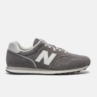 Imagem de Tênis New Balance Masculino 373v2 , 42BR, Cinza escuro
