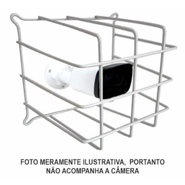Imagem de Gaiola Grade de Proteção para Câmera de Segurança - Technosat