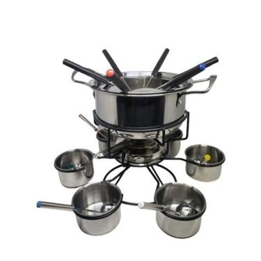 Imagem de Conjunto Panela Para Foundue Inox 21 Peças
