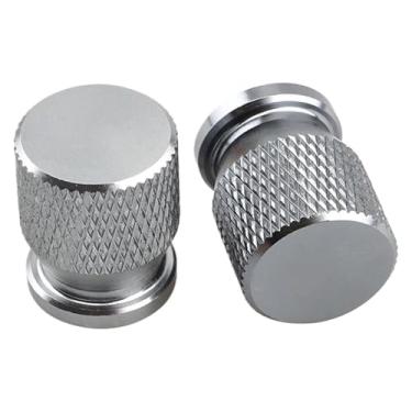 Imagem de Tampas de válvula de pneu de roda de motocicleta compatíveis com CRF1000 CRF1000L CRF1100 XRV 750 XRV750 CRF 1000 1100 L tampas de haste de pneu (titânio África Twin)