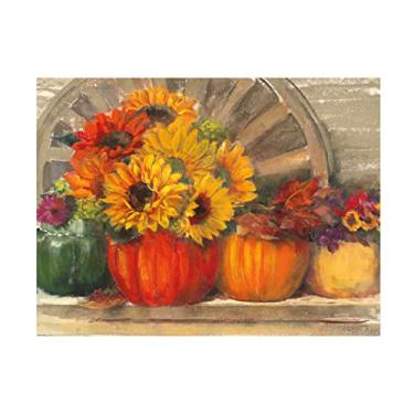 Imagem de Trademark Fine Art Arte em tela "Autumn Still Life Crop" por Carol Rowan