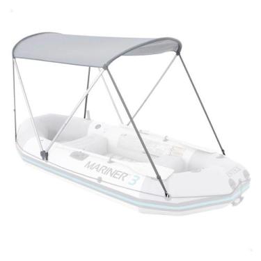 Imagem de Capota Toldo Proteção Solar Teto Removível Para Bote Inflável Intex