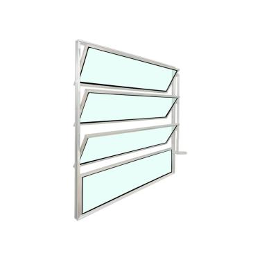 Imagem de Vitro Basculante de Alumínio Branco 80x100