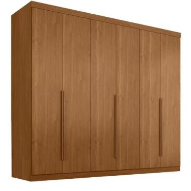 Imagem de Guarda Roupas Casal 6 Portas 4 Gavetas Alvorada - PB ZANZINI E CIA LTD