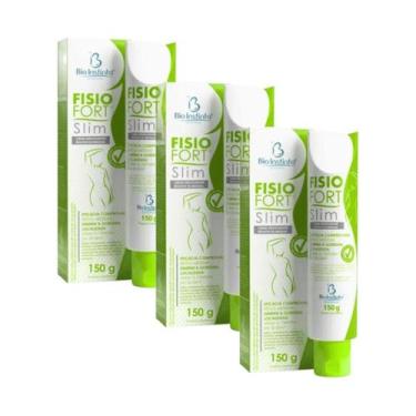 Imagem de KIT 3 UNDs Redutor de Medidas Fisiofort Slim Creme Desodorante Bio Ins