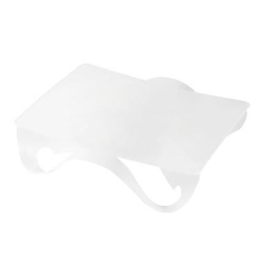 Imagem de simhoa Mesa dobrável para camping, pequena mesa de jantar, resistente, portátil, tábua de corte de PP para churrasco, pesca, pátio, piqueniques