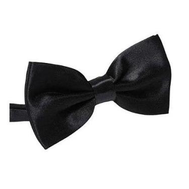 Imagem de Kit 2 Gravata Borboleta Social 12 Cm Adulto/Infantil com Fecho e Regul