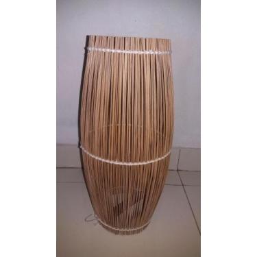 Imagem de Luminária peixe - Artesanato Maria da palha 