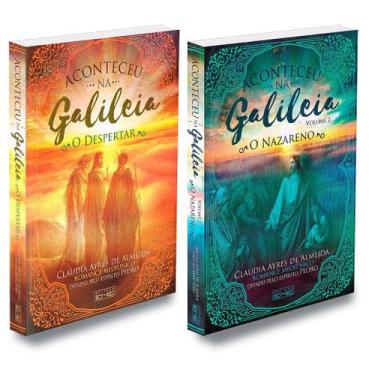 Imagem de Kit Aconteceu Na Galileia - Volumes 1 e 2 - Romance Mediúnico - EME