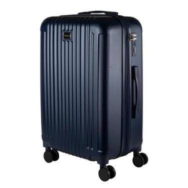 Imagem de Mala Grande 35Kg Expansível ul Marinho Maldivas Ultra Leve