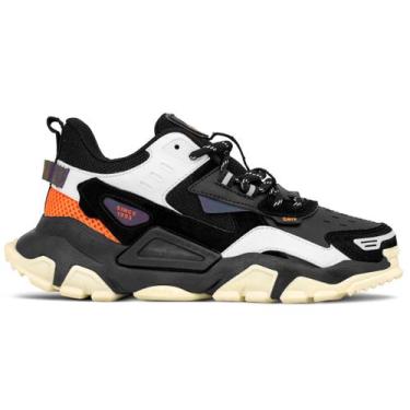 Imagem de Tênis Qix Unissex Sintético Trek  Preto Branco, Preto, 40