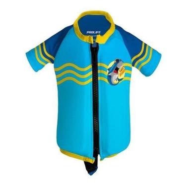 Imagem de Colete Prolife Infantil Camisa Flutuadora - Crazy shark - 6 ANOS (DE 20KG A 25KG)-Masculino