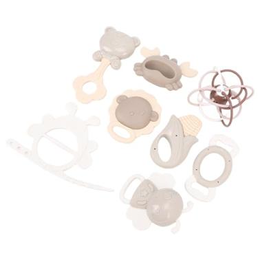 Imagem de HEEPDD Mordedores Sensoriais para Bebês, Mordedores, Brinquedos de Dentição Com Mordedor de Silicone Macio para Desenvolvimento Auditivo e Tátil Coordenação Olho-mão Sensoriais para Bebês, Recém-nascidos Infantis