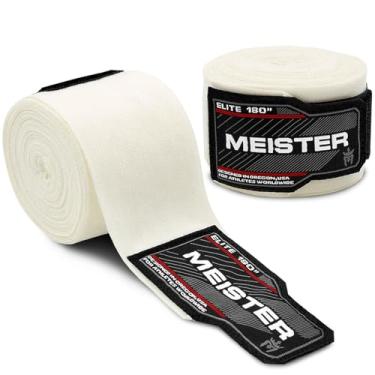 Imagem de Meister Elite 180 polegadas Premium Adulto Wraps para MMA e Boxing (par), Vintage Ivory