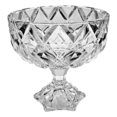 Imagem de 2X Baleiro Bomboniere De Vidro Taça Pote Chocolate Balas 600